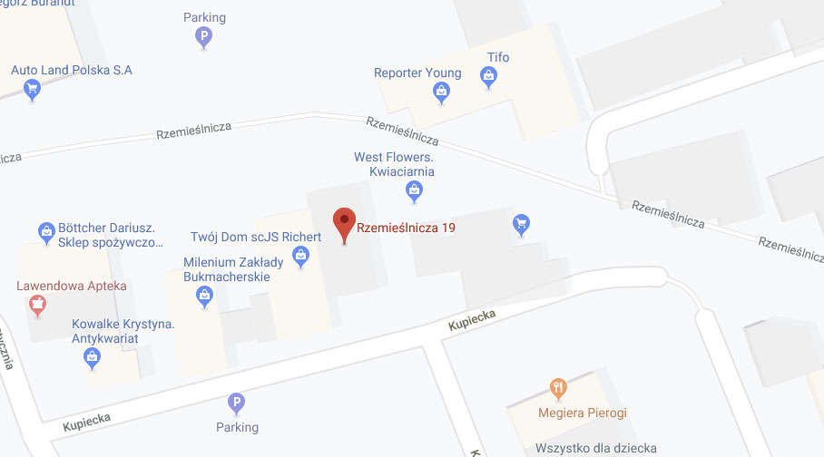 Dojazd podolog Kościerzyna